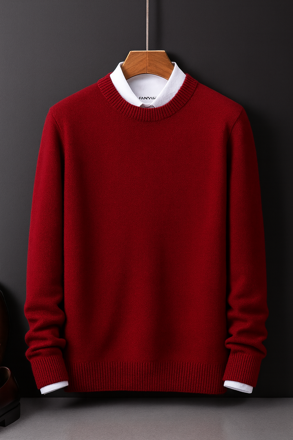 Alven Cashmere O Neck Sweater